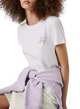 Camiseta Pepe Jeans Amanda  blanco para mujer 