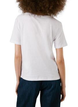 Camiseta Pepe Jeans  Angel  blanco para mujer 