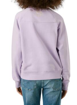 Sudadera Pepe Jeans Alison  morado para mujer 
