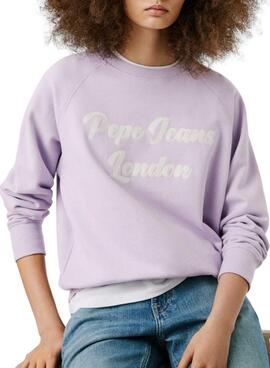 Sudadera Pepe Jeans Alison  morado para mujer 