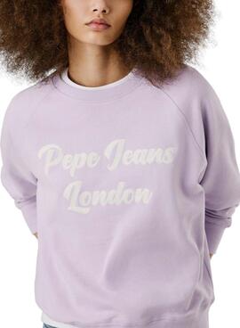 Sudadera Pepe Jeans Alison  morado para mujer 