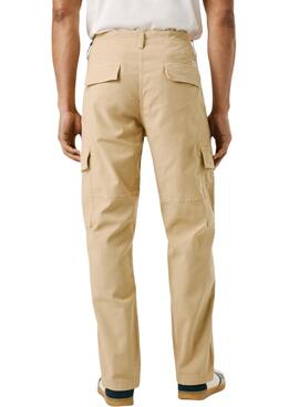 Pantalón Pepe Jeans Cargo beige para hombre