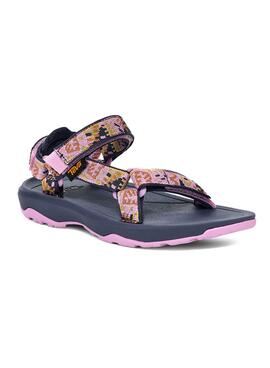 Sandalias Teva Hurricane rosa para niña