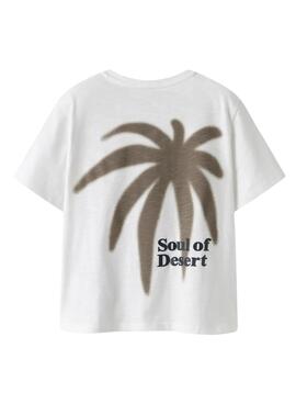 Camiseta Name It Jolal blanco para niño