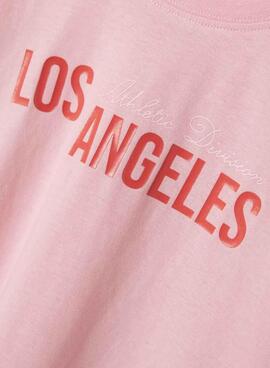 Camiseta Name It Jullas rosa para niña