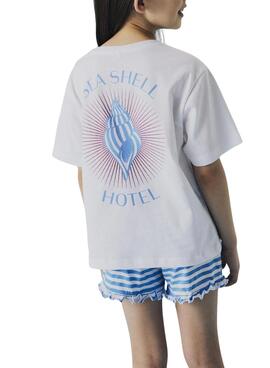 Camiseta Name It Jassa blanco para niña