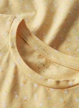 Vestido Name It Joane amarillo para niña