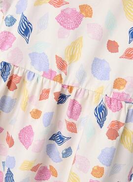 Vestido Name Ir Joane multicolor para niña