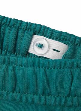 Shorts Name It Janko verde para niño