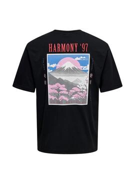 Camiseta Only and Sons Tristan negro para hombre