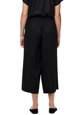 Pantalón Pieces Pia negro para mujer
