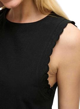 Vestido Vila Vifernanda negro para mujer