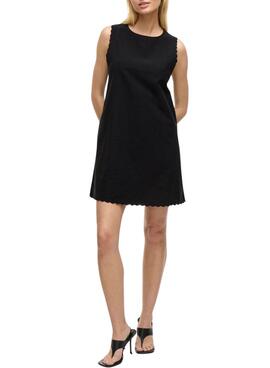 Vestido Vila Vifernanda negro para mujer