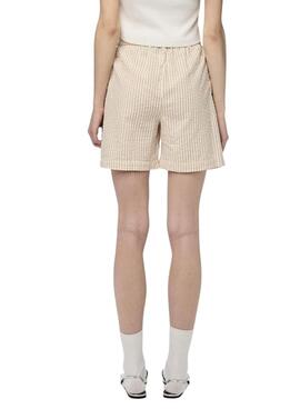 Bermudas Pieces Sally tostado para mujer