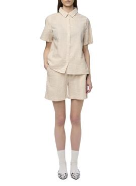 Bermudas Pieces Sally tostado para mujer