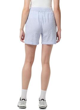 Bermudas Pieces Sally azul para mujer
