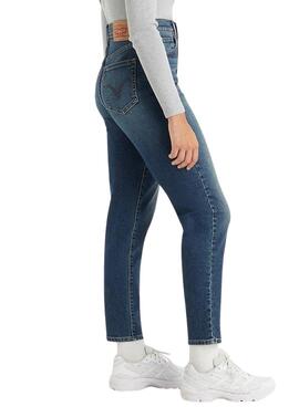 Pantalón vaquero Levis Mom Jean dark para mujer