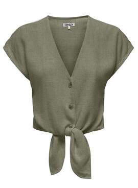 Blusa Only Siesta verde para mujer