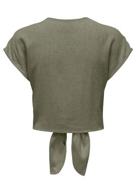 Blusa Only Siesta verde para mujer