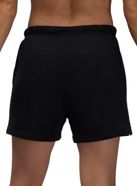 Shorts Jordan Brooklyn negro para niña