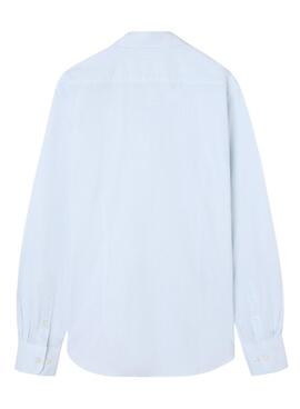 Camisa Silbon Oxford rayas verde para hombre