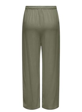 Pantalón Only Siesta verde para mujer