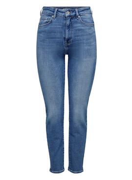 Pantalón vaquero Only Emily denim medio para mujer