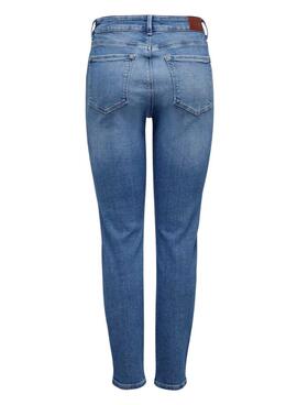 Pantalón vaquero Only Emily denim medio para mujer