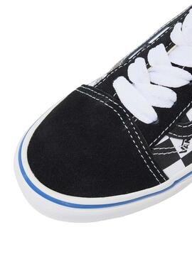 Zapatillas Old Skool Logo negro para niño y niña