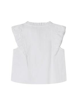 Blusa Pepe Jeans Monica blanco para niña