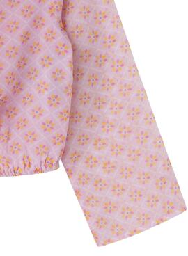 Blusa Pepe Jeans Victoria rosa para niña