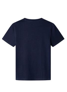 Camiseta Pepe Jeans Alex azul marino para niño