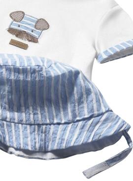 Conjunto Mayoral azul para bebé