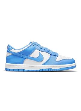 Zapatillas Nile Dunk Low azul para niño y niña
