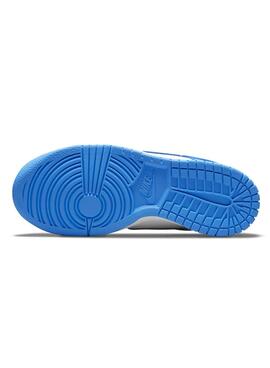 Zapatillas Nile Dunk Low azul para niño y niña