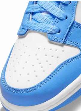 Zapatillas Nile Dunk Low azul para niño y niña