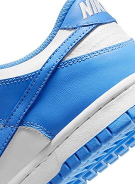 Zapatillas Nile Dunk Low azul para niño y niña