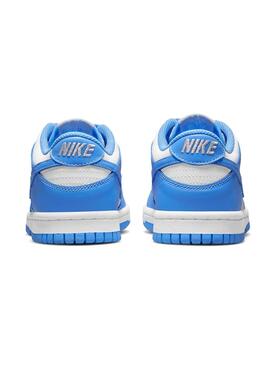 Zapatillas Nile Dunk Low azul para niño y niña