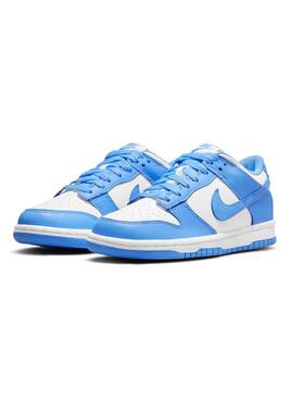 Zapatillas Nile Dunk Low azul para niño y niña