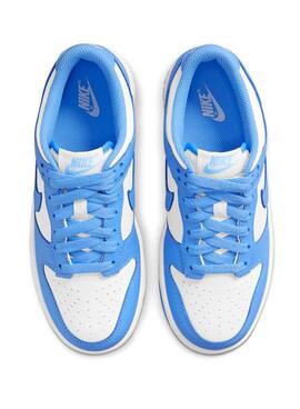 Zapatillas Nile Dunk Low azul para niño y niña