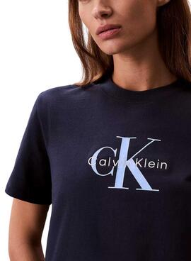 Camiseta Calvin Klein Jeans Hero azul para mujer