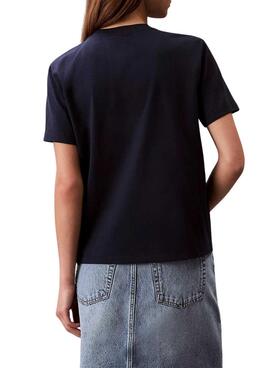 Camiseta Calvin Klein Jeans Hero azul para mujer
