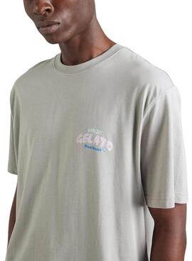 Camiseta Only and Sons Keane gris claro para hombre