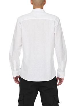 Camisa Only and Sons Caiden blanco para hombre