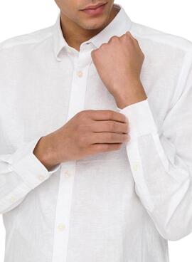 Camisa Only and Sons Caiden blanco para hombre