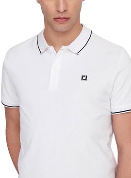 Polo Only and Sons Fletcher blanco para hombre