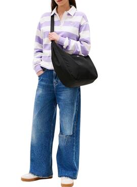 Bolso Tommy Jeans Urban Large negro para mujer