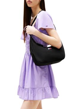 Bolso Tommy Jeans Urban negro para mujer