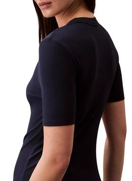 Vestido Calvin Klein Jeans Midi azul marino para mujer