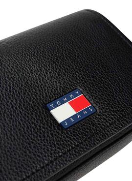 Bolso Tommy jeans Must Flap negro para mujer